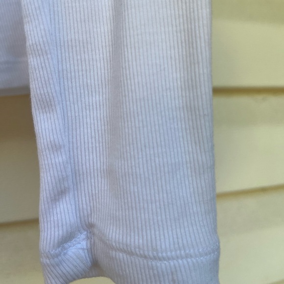 Aritzia Sunday Best, white ribbed, long sleeve turtleneck, 2XS but fits XS/S - Picture 4 of 6